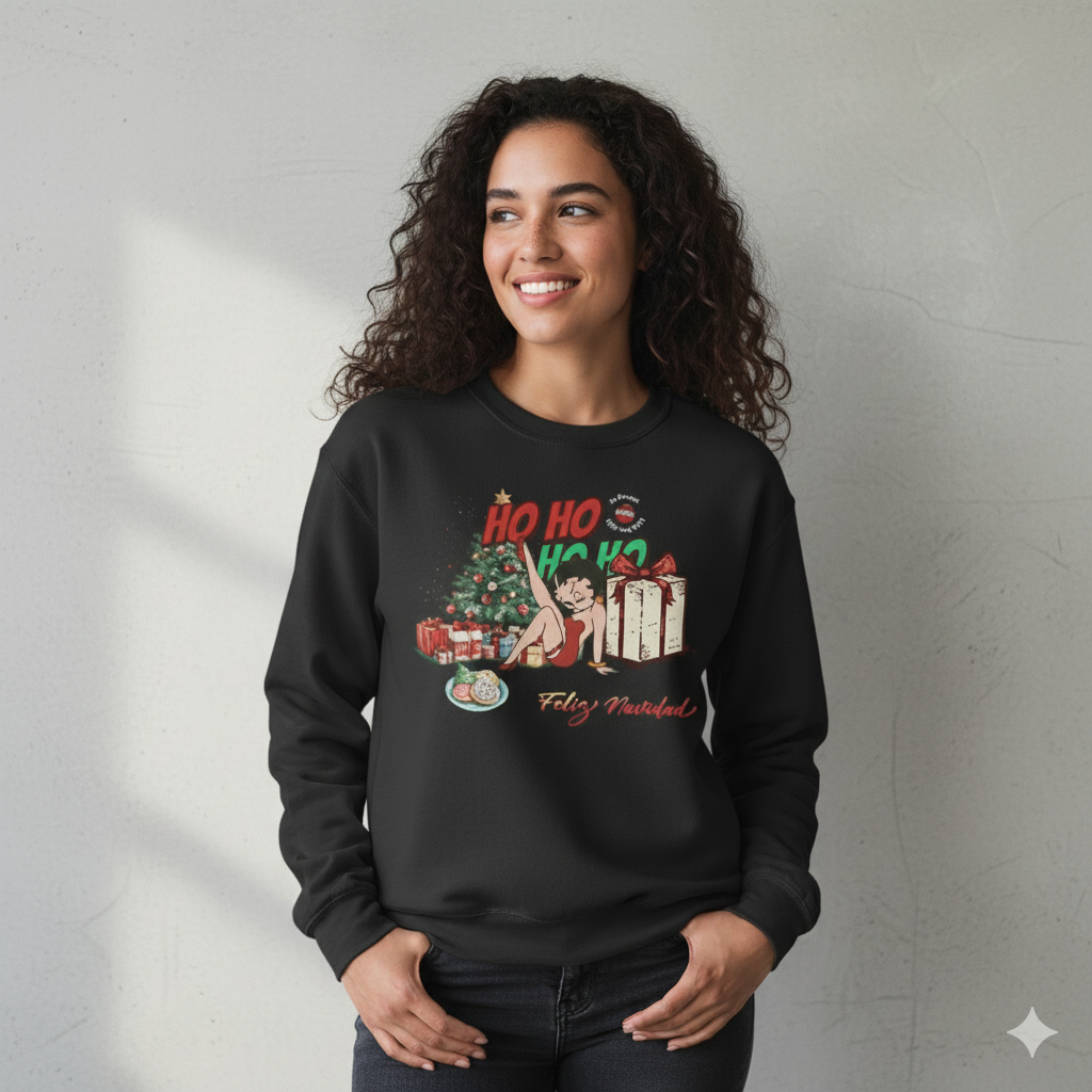 “Noche Buena” Crew Neck Sweatshirt - Prolific Press